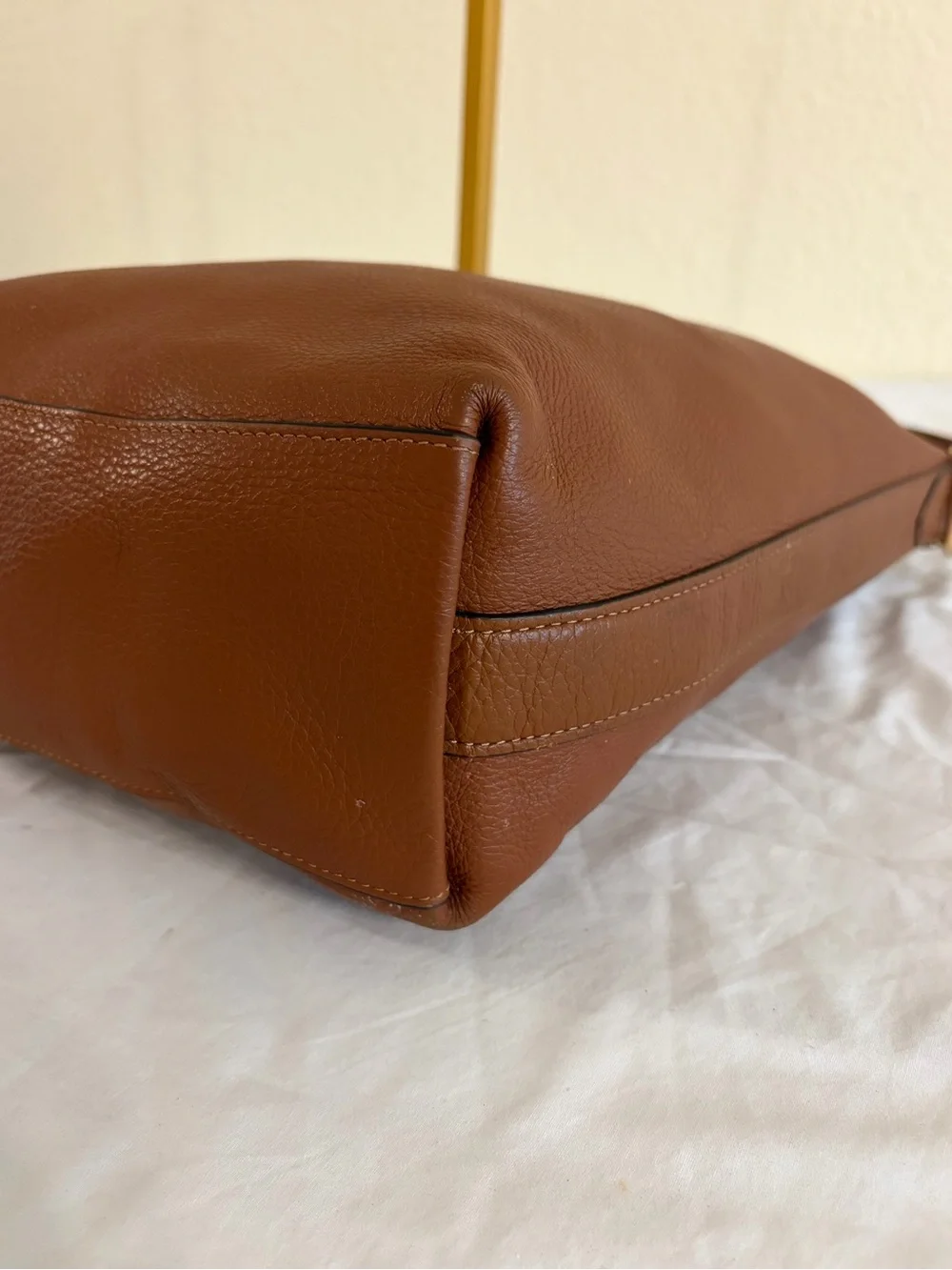 Coach C2818 Val Duffle Bag Gold/Redwood